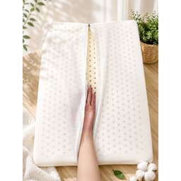 Gối Cao Su Thiên Nhiên Gợn Sóng Massage Aniva Bedding 45x65cm - Nâng Đỡ Cổ Vai Gáy, Thoáng Khí, Đàn Hồi Tốt 6