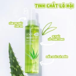 Xịt Khoáng Aspasia Moist Up Face Mist Nha Đam 150ml 3