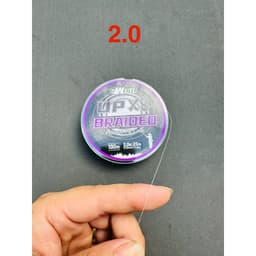 "Dây Câu Cá WuTu UP X8 BRAIDED 100M Màu Trắng-Tím Xanh Mẫu Mới - Chất Lượng Cao" 7