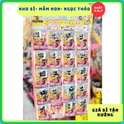 Bảng 20 bộ tranh dán xăm, có kèm mực tô cho bé 1