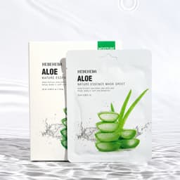 Mặt Nạ Giấy Cấp Ẩm Hebeheba Natural Essence Mask Sheet 25ml, Giúp Da Mềm Mịn - Quà Tặng Hàn Quốc 7
