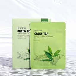Mặt Nạ Giấy Cấp Ẩm Hebeheba Natural Essence Mask Sheet 25ml, Giúp Da Mềm Mịn - Quà Tặng Hàn Quốc 6
