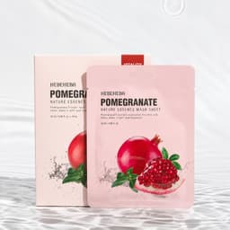 Mặt Nạ Giấy Cấp Ẩm Hebeheba Natural Essence Mask Sheet 25ml, Giúp Da Mềm Mịn - Quà Tặng Hàn Quốc 4