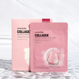 Mặt Nạ Giấy Cấp Ẩm Hebeheba Natural Essence Mask Sheet 25ml, Giúp Da Mềm Mịn - Quà Tặng Hàn Quốc 5
