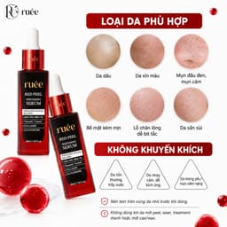 Serum peel tái tạo và làm sáng da RUÉE Red Peel Whitening Serum 30ml - Chính hãng Hàn Quốc 3