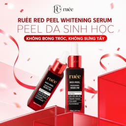 Serum peel tái tạo và làm sáng da RUÉE Red Peel Whitening Serum 30ml - Chính hãng Hàn Quốc 7