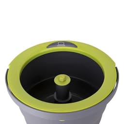 Bộ cây lau nhà Lock&Lock xoay tay mini Ettom bằng thép không gỉ ETM498, Màu xám bạc, Hàng chính hãng - JoyMall 3