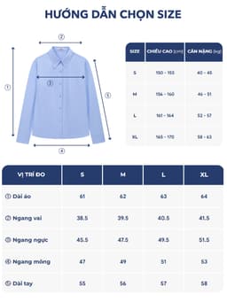 Áo sơ mi nữ Yody dài tay dáng regular, vải lụa nến chống nhăn TRA - WOSH26A007 9