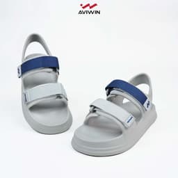 [S001] Dép sandal quai dù Aviwin Flow 1 S001 siêu nhệ siêu êm cho học sinh sinh viên đế cao 3cm 7