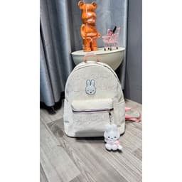 Balo Nữ Size 40 Thỏ Bunny Dễ Thương – Balo Đi Học Chống Nước Form Lớn Đựng Laptop 15.6 Inch, Nhiều Ngăn 2