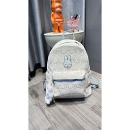 Balo Nữ Size 40 Thỏ Bunny Dễ Thương – Balo Đi Học Chống Nước Form Lớn Đựng Laptop 15.6 Inch, Nhiều Ngăn 4