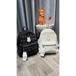 Balo Nữ Size 40 Thỏ Bunny Dễ Thương – Balo Đi Học Chống Nước Form Lớn Đựng Laptop 15.6 Inch, Nhiều Ngăn 6