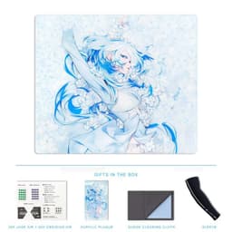 Lót chuột Kính Glass X-Raypad NOD X1 - 2mm siêu mỏng –  Bề mặt Control hoặc Speed (Xraypad)-(HD Gear Store) 4