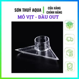Mỏ vịt lắp đầu Out - Đầu thổi luồng máy lọc- lắp vào đầu máy bơm bể cá - Thổi luồng 2