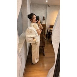 Balo Nữ Thêu Chữ Hi Puppy Size 40 Cao Cấp – Balo Đi Học Đựng Laptop 15.6 Inch Form Lớn Chống Nước Phong Cách Hàn Quốc 7