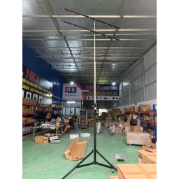 Chân treo đèn sân khấu có tời nâng hạ, giá treo đèn 1 thanh và 2 thanh ngang treo đèn Beam PAR LED 5