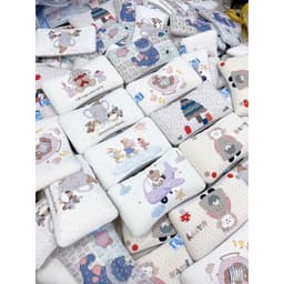 [Giao hỏa tốc] Gối cao su non công thái học cho bé, họa tiết hoạt hình, kích thước 30x50cm 6