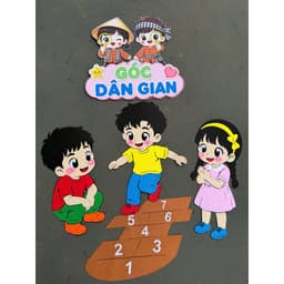 Tranh góc steam, trang trí góc mầm non cho bé 4