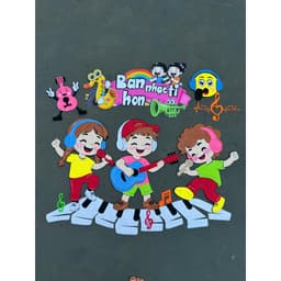 Tranh góc steam, trang trí góc mầm non cho bé 3