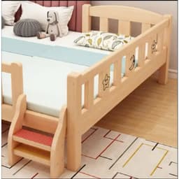 Giường cho bé ,giường gỗ cho bé ghép với giường bố mẹ.tối ưu không gian phong ngủ 2