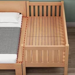 Giường cho bé ,giường gỗ cho bé ghép với giường bố mẹ.tối ưu không gian phong ngủ 6