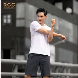 Áo Thun Ngắn Tay Nam DGC Áo phông trơn bassic Dáng Suông, Chất Liệu Cotton Mềm Thoáng Mát - SATBC02M 4