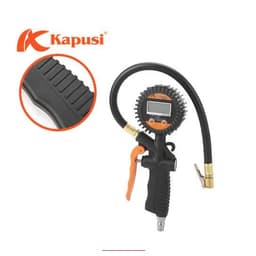 BƠM LỐP XE MÀNG HÌNH ĐIỆN TỬ 7 BAG, 100 PSI KAPUSI CHUYÊN BƠM XE MÁY, XE Ô TÔ, XE TẢI K1090_CÓ XUẤT HĐ VAT 1