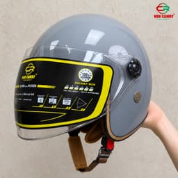 Mũ/Nón Bảo Hiểm 3/4 kính dài cho cả Nam và Nữ, Kính chắn gió, che nắng, che mưa - CARMRY HELMETS 8
