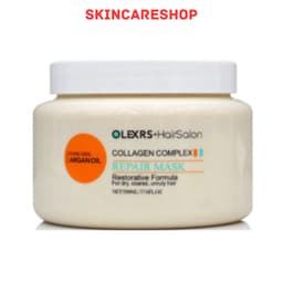 Kem Ủ Tóc Olexrs+HairSalon Argan Oil Collagen Complex Repair Mask 500ml 1