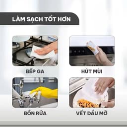 [ Combo 5 Gói ] Khăn Ướt Lau Bếp Đa Năng Tera 50 Tờ / Gói – Khử Mùi, Kháng Khuẩn Hiệu Quả, Hương Chanh Tươi Mát 3
