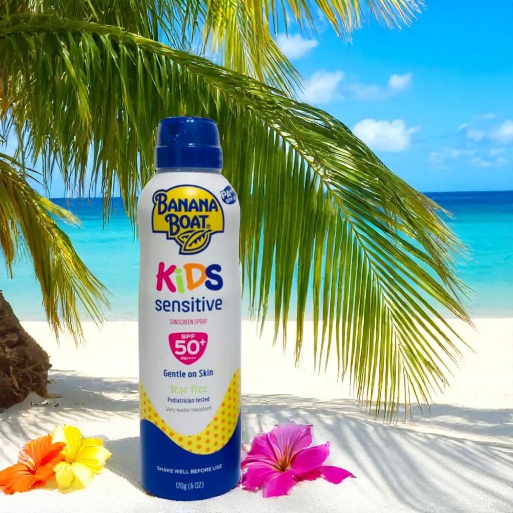 [Chính Hãng-Hàng Mỹ] Chai xịt chống nắng cho trẻ em BANANA BOAT KID SPF 50 - Chai lớn 170g