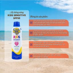 [Chính Hãng-Hàng Mỹ] Chai xịt chống nắng cho trẻ em BANANA BOAT KID SPF 50 - Chai lớn 170g 3