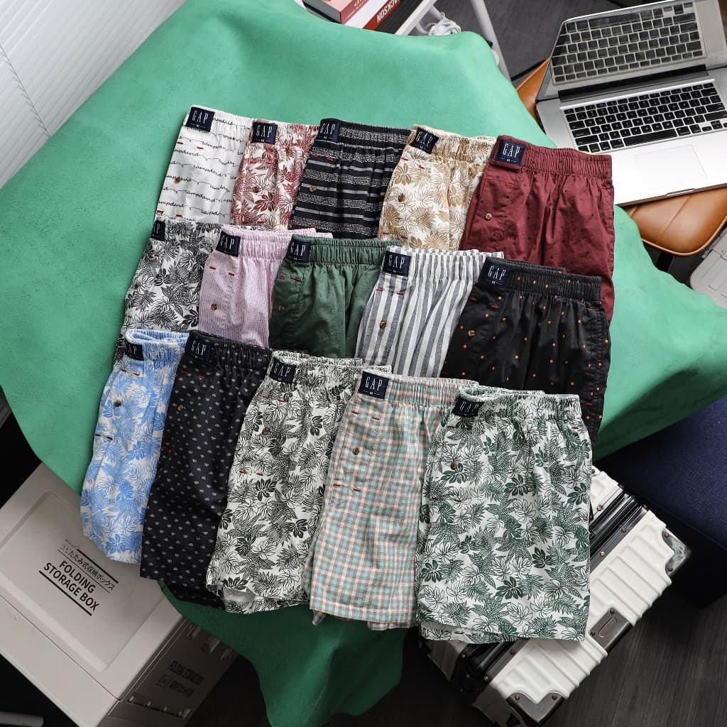 Quần đùi nam cotton sợi tre , Quần mặc nhà mặc ngủ big size 100kg - 3bros Quần Ngủ LE