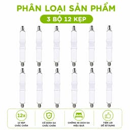 Bộ 4 Kẹp Ga Giường Sofa Chống Xê Dịch GD217 - Kẹp Cố Định Ga Giường 6 Chấu Cao Cấp Bảo Vệ Cho Đệm 9