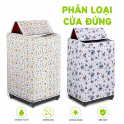 Bạt Phủ Máy Giặt Chống Bụi Bẩn Ngăn Nước Hiệu Quả GD238 - Bạt Trùm Che Máy Giặt Chống Nắng Nóng 8
