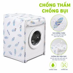 Bạt Phủ Máy Giặt Chống Bụi Bẩn Ngăn Nước Hiệu Quả GD238 - Bạt Trùm Che Máy Giặt Chống Nắng Nóng 3