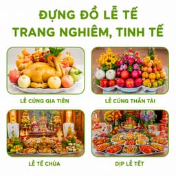Bộ Bát Nhựa Hoa Mặt Trời Đựng Đồ Cúng Lễ Tết GD244 - Bộ Mặt Trời Đựng Thức Ăn Nhựa Việt Nhật 6811 4