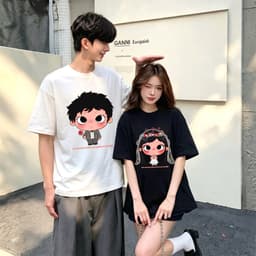 Áo Thun HY KORÉ Couple Wedding Form Rộng Localbrand Oversize Unisex Vải Cotton 75% Nam Nữ Mặc Đẹp 4