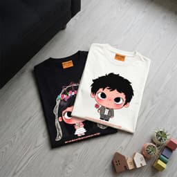 Áo Thun HY KORÉ Couple Wedding Form Rộng Localbrand Oversize Unisex Vải Cotton 75% Nam Nữ Mặc Đẹp 7