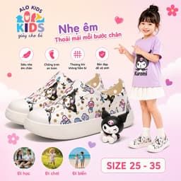 Giày Nhựa Luchi Cho Bé Siêu Nhẹ Chống Trơn Trượt | Giày Đi Biển, Đi Học Tặng Charm Xinh.T11 1