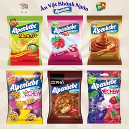 Kẹo Cứng, Kẹo Mềm Alpenliebe đủ vị gói lớn (203g-304g) - HÀNG CHÍNH HÃNG 1