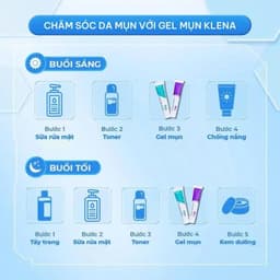 Kem mụn Klena, kem chấm mụn Adapalene 0.1%, 0.3% hỗ trợ giảm mụn ẩn, gom cồi mụn, giảm mụn trứng cá và mờ thâm 3