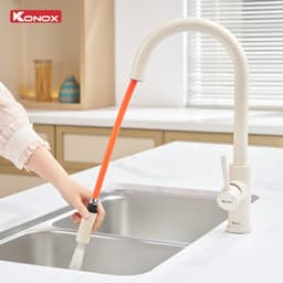 Vòi rửa bát Konox Reno Smart Nude | Bảo hành 5 năm chính hãng 4