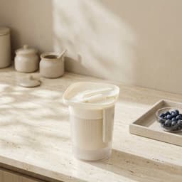 Dụng cụ làm sữa chua hy lạp. Cốc lọc tách nước whey làm sữa chua đặc mịn có nắp đậy - Majehome 2