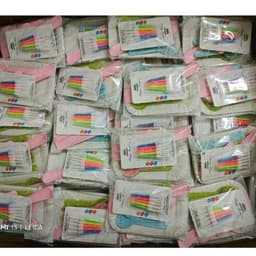 COMBO 50/100 BỘ DAO DĨA  ăn bánh kem sinh nhật, set 10 thìa dĩa dao nến sinh nhật 4