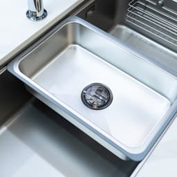 Chậu rửa bát 1 hố Nobinox NOVA  A282M inox 304 vân siêu mịn chống xước 82*46cm 6