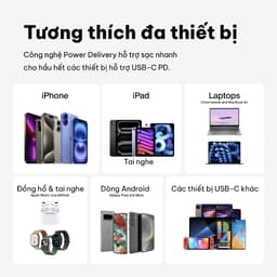 Combo Củ sạc nhanh 25W / 30W / 45W Belkin + Cáp sạc nhanh USB C - Type C 60W / 30W LNing vỏ dù 7