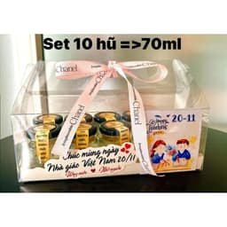 [COMBO 10] HỘP MICA ĐỰNG HŨ YẾN CHƯNG 7
