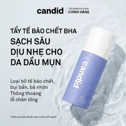 Hoạt Chất BHA Tẩy Tế Bào Chết & Thông Thoáng Lỗ Chân Lông - CANDID BHA Gel Exfoliant 100ml 2