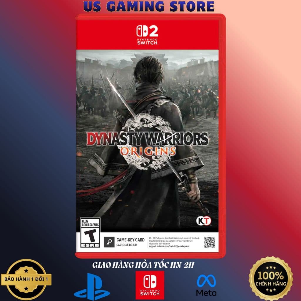 Băng Game DYNASTY WARRIORS ORIGINS Nintendo Switch 2